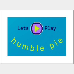 humble pie pixel art Posters and Art